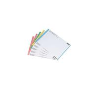 L'OBLIQUE AZ Lot de 5 Sachets 10 planches 25 Étiquettes dossiers suspendus N 8 Armoires Assorties