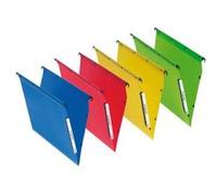Elba Dossiers suspendus Ultimate PP A4 Polypropylène opaque Fond en V Rouge Lot de 10