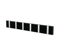 LoCa Patère Loca Knax 60 cm noir-gris