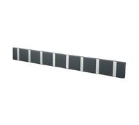 LoCa Patère Loca Knax 80 cm anthracite-gris