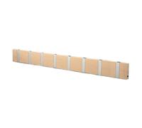 LoCa Patère Loca Knax 80 cm chêne savonné-gris