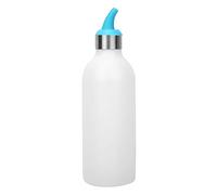 LOCADENCE Flacon Pressable de 450 ml, Flacon Pulvérisateur Polyvalent de Grande Capacité de 6,4 X 6,4 X 21 cm, Bouteilles de Sauce pour Confiture, Vinaigrette, Sauce Soja, Huile (Bleue)