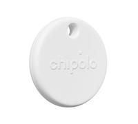 Localisateur Bluetooth Chipolo POP pour Apple Find My et Google Find My Device Tag porte-clés Blanc 120 dB portée 60 m alerte de séparation IPX5