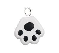 Localisateur Bluetooth noir forme patte chien traceur GPS animaux enfants portefeuille clé