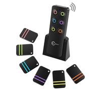 Localisateur de clés sans fil, noir, coffret de 6 pièces