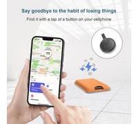 Localisateur mondial à motif vague pour Apple, traceur GPS alternatif à AirTag, AirTag Apple, porte-clés AirTag, traceur GPS pour voiture, collier GPS pour animaux de compagnie, pile bouton CR2032 rem