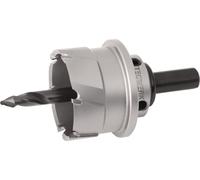 Lochsge Sgen - Profondeur de coupe 50 mm, 20 mm, revêtement carbure, avec foret et ressort