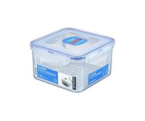 Lock&Lock 2059065 PP Classic Boîte Hermétique Carré Plastique Transparent 15 x 15 x 9 cm