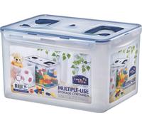 Lock & Lock 4er Set HPL890 PP Classic Multifunktions-Aufbewahrungsbox, 361 x 274 x 212 mm, 16 L, 100 % luft- und wasserdichte Box mit Deckel, Cleveres Verschluss-System