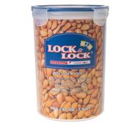 Lock&Lock Boîte hermétique ronde 2059062 PP Classic plastique transparent 15 x 15 x 19 cm