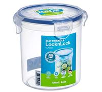 Lock&Lock Boîte hermétique HPL 932D 700 ml – Étanche 100% air et liquide – Bleu/Transparent