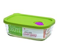 Lock & Lock llg323 Oven en verre pour micro-ondes et four, verre, tranparent, 18,5 x 9,3 x 5,4