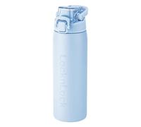 LocknLock Gourde en acier inoxydable 720 ml - Bouteille isotherme 100 % anti-fuite, sans BPA, ouverture à une touche, gourde de sport et d'extérieur avec poignée de transport, antidérapante, adaptée