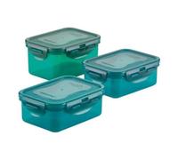 LocknLock Lot de 2 boîtes Alimentaires écologiques avec couvercles - Lot de récipients rectangulaires 1,4 l/1 l, hermétiques, sans BPA et passent au Lave-Vaisselle, aléatoires, 1,4 l et 1 l