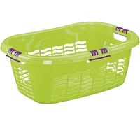 Lockweiler 1036365680 Ergo Panier à linge, 65 x 45 x 25 cm, 28 litres, citron vert