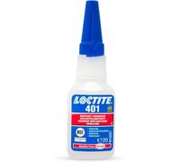 LOCTITE® 401 20 g Flacon - Colle Cyanoacrylate Multi-Usage - Adhésif Instantané Super Glue LOCTITE® pour Matériaux Divers (Lot de 5)
