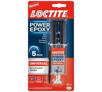 LOCTITE Colle Epoxy Rapide 5 min Invisible Seringue 25ml