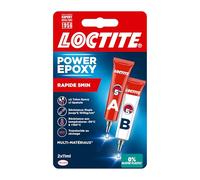 LOCTITE Colle Epoxy Rapide 5 min Invisible Tube 2x11ml Blister