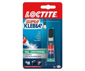LOCTITE Colle Universelle Super Colle Gel LTG1C Colle Sans Goutte 3g