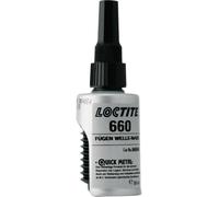 Loctite Henkel 267328660 Composé de rétention en métal Rapide Haute résistance pour Le Remplissage d'espaces, 50 ML, Argenté.