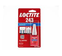 Loctite Frein-filet 243 - Moyen (résistance modérée) - Tube 5 ml
