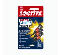 Colle - LOCTITE - Super GLUE 3 Power Flex - 3 Mini tubes - 3x1g - Colle instantanée puissante