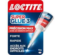 LOCTITE Colles Cyanoacrylates SUPERGLUE-3 Précision Max Bouteille 10g Blist
