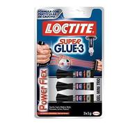 Loctite Super Glue avec 3Power Flex Mini Trio Set de colle, Lot de 3à 1g - 1879583