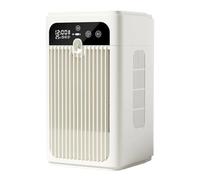 locwanot Mini Rafraîchisseur d’Air Évaporatif 3-en-1, Ventilateur Rechargeable Humidificateur Brumisateur, Moteur Silencieux 35dB, Refroidissement Rapide pour Chambre Bureau Camping Intérieur Carré