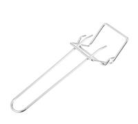 LOCZUK 1pièce Pince à Four Acier Inoxydable Pince Porte Plat Anti-brûlure Ergonomique pour Plaques et Plateaux de Cuisson Poignée Antidérapante Accessoire Cuisine Compact