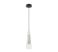 Lodes Cono di Luce Large Pendelleuchte, gold, rosette noir