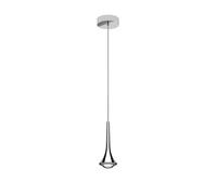 Lodes Rain Pendelleuchte, chrome / chrome brossé