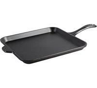 Lodge Plaque de cuisson carrée en fonte de 28 cm