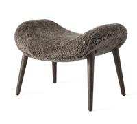 Lodge Tabouret de pied Chêne foncé / Curly col. 07 Vipp - 5705953195906