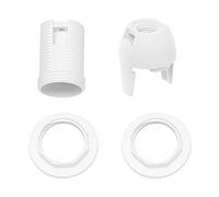 Lodokdre Vis à Coque en Plastique de Type Douille E14 Ampoule Douille AC 250V 2A