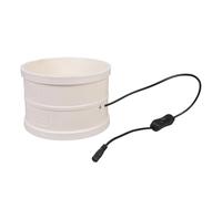Lodoot Ventilateur de ventilation en PVC de 160 mm 12 V 6 W 430 CFM avec interrupteurs pour un retrait efficace des fumées et de la vapeur en PVC