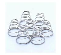 LOEASE 10 pièces 304 Ressorts de Tour en Acier Inoxydable cône Conique Ressort de Compression Ressort de Pression diamètre du Fil 0.3mm 0.4mm 0.5mm 0.6mm 0.7mm 0.8mm(10pcs 0.8 * 10-18 * 20mm)