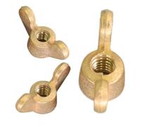 LOEASE Écrous à Oreilles 1/3/5 pièces M4 M5 M6 M8 M10 M12 M14 M16 écrou Papillon serrer à la Main Les écrous à Oreilles en Laiton (Size : M16 1pcs)
