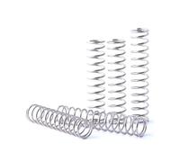 LOEASE Ressort de Compression en Acier Inoxydable 304, diamètre de Fil 1mm, diamètre extérieur du Ressort 5-20mm, Longueur 10-50mm, 10 pièces (Size : 1 * 10 * 40)