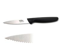 Löffler Couteau à éplucher à lame crantée 10 cm
