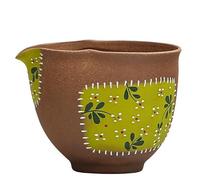 loeusjfnr Tasse à thé en Céramique Passoire à thé marguerite peinte la main, pot en céramique créatif, ensemble faïence vintage unique