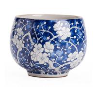 loeusjfnr Tasse à thé en Céramique Service à thé en céramique bleu et blanc, style Ru Kiln, inspiré de la dynastie Song, fait main. Tasse Tasses à Thé