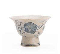 loeusjfnr Tasse à thé en Céramique Service à thé en céramique peint la main, motif lotus, tasse et hôtesse Tasses à Thé