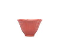 loeusjfnr Tasse à thé en Céramique Tasse à thé de dégustation cannelée en argile mouchetée, petit bol forme pétale pieds disponible multicolore Tasses à Thé