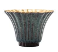 loeusjfnr Tasse à thé en Céramique Tasse à thé Jianzhan changée au four, tasse dorée, du maître, unique, service Gongfu usage domestique, bol créatif en céramique fabriqué la main Tasses à Thé