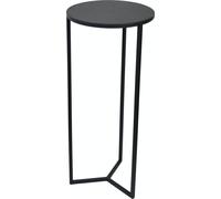 LOFT42 Sense : support à fleurs rond - métal noir - 35 x 35 x 80