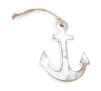 Logbuch-Verlag Ancre Décorative À Suspendre En Bois : Décoration Maritime Pour Salle De Bain Et Salon, Mer, Plage, Été, Porte-Bonheur, Cadeau De Mariage, Anniversaire