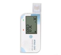 Logger Température USB 65000 Points Données LCD Écran | Plage -30°C à 70°C, 65000 points mémoire, écran LCD clair, interface USB plug-and-play, rapport PDF sécurisé