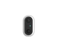 Logicom Home Cammy Outdoor - Caméra Surveillance Extérieure HD 1080p - Home Security - Connecté WiFi - Détection Mouvement - Vision Nocturne Infrarouge - Programmable à Distance Appli - Blanc