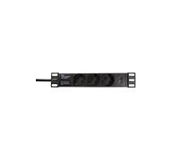 Logilink- 10 pdu 1.0u avec 3x schuko sockets pdu3b01